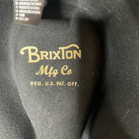 Brixton Felt Fedora in classic black L - Picture 2 of 10